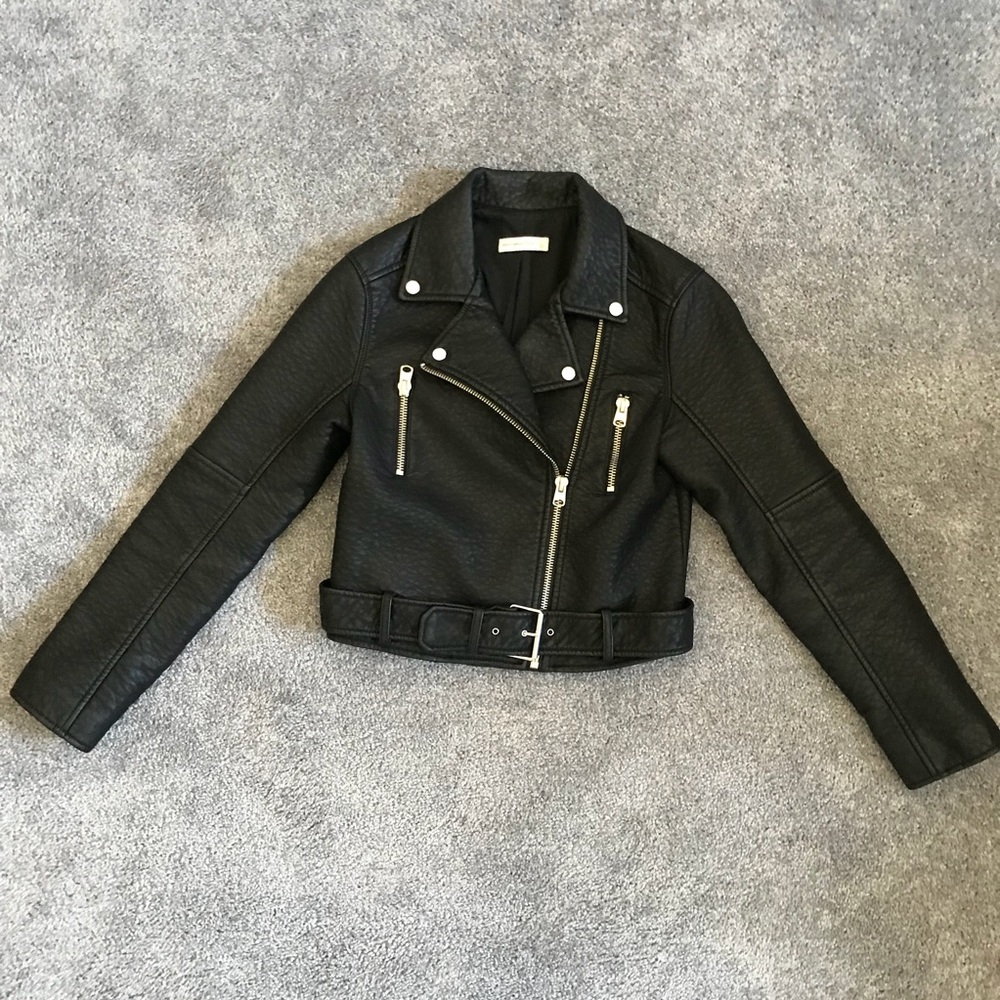 Vegan Leather Jacket
