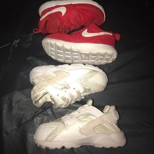 Nike Roshe  AND Nike Huarache sneakers