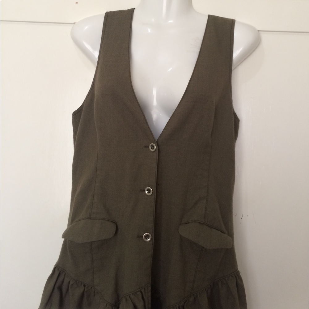 FREE PEOPLE Vintage style Vest Dress - Picture 2 of 8