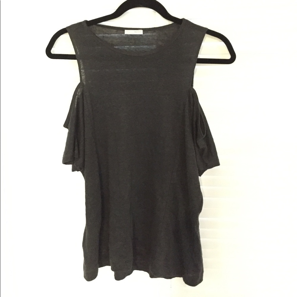 Zara open shoulder shirt