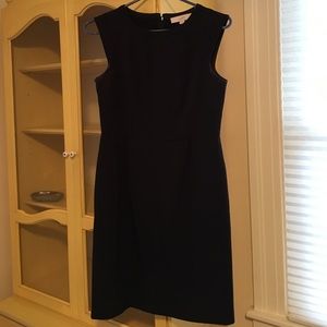 Loft black shift dress