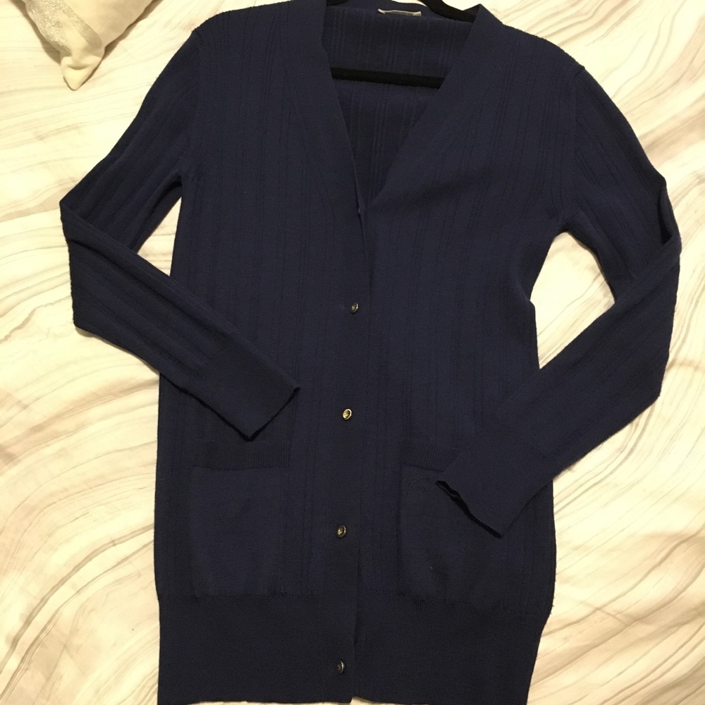 Chloe Navy blue cardigan