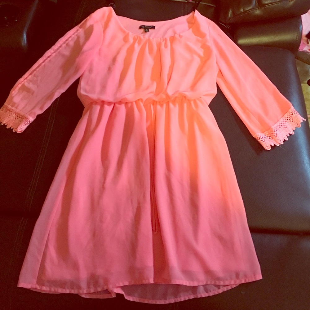 Open shoulder dress