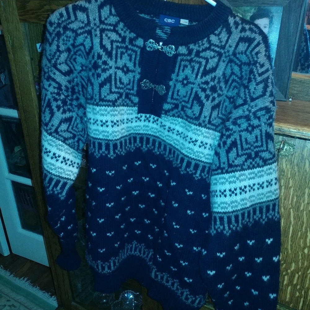 Nordic style sweater