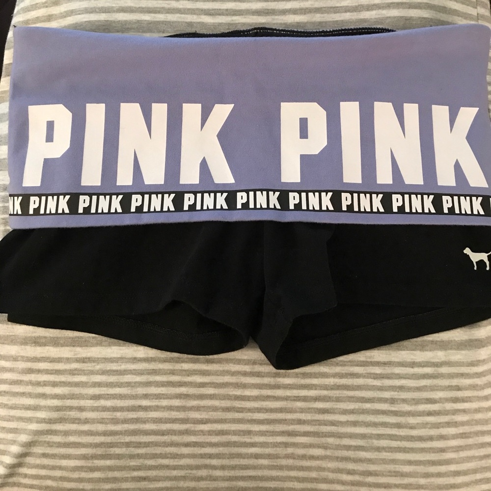 ✨VS Pink yoga shorts✨