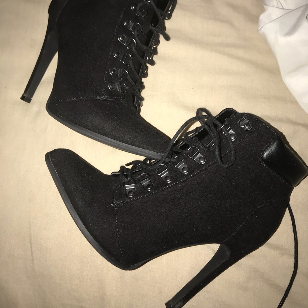 Black booties