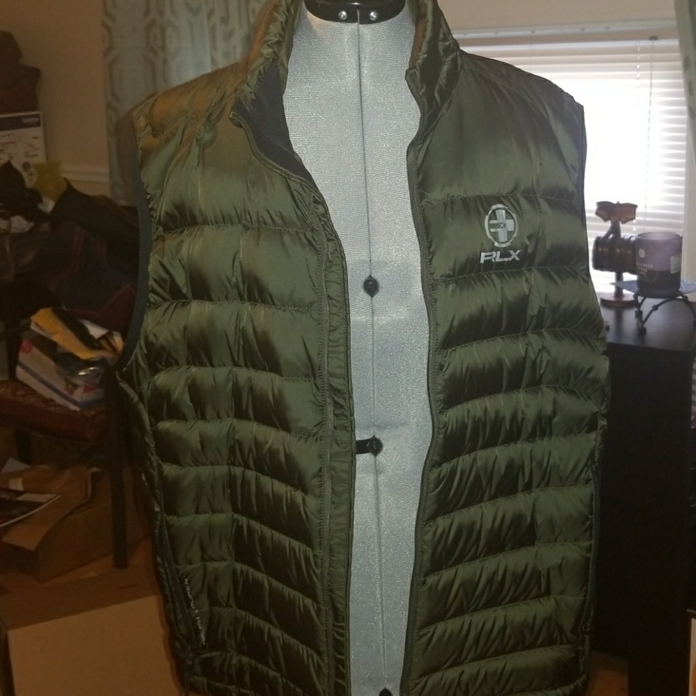 Mens Ralph Lauren RLX Packable Vest Still has tags
