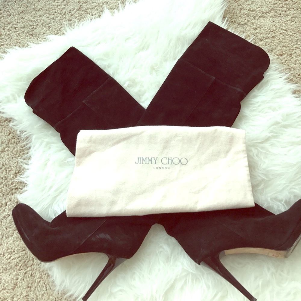 Used Jimmy Choo suede Boots