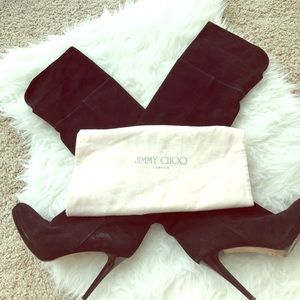 Used Jimmy Choo suede Boots