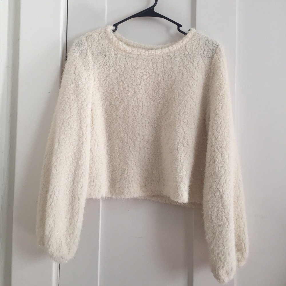 NWOT Cozy Sherpa Sweater✨