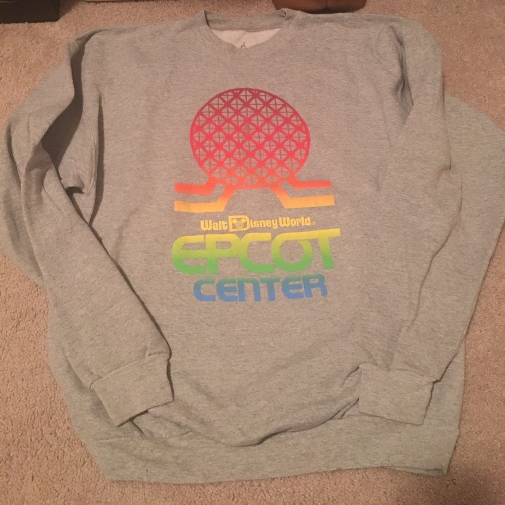 Disney World Epcot Throwback Sweatshirt