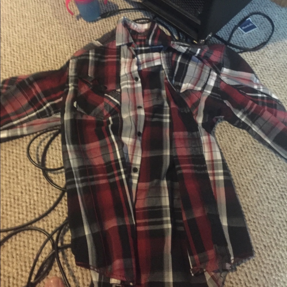 Red and black flannel