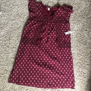 Maroon Boho Dress