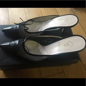 Chanel mules slip in shoes