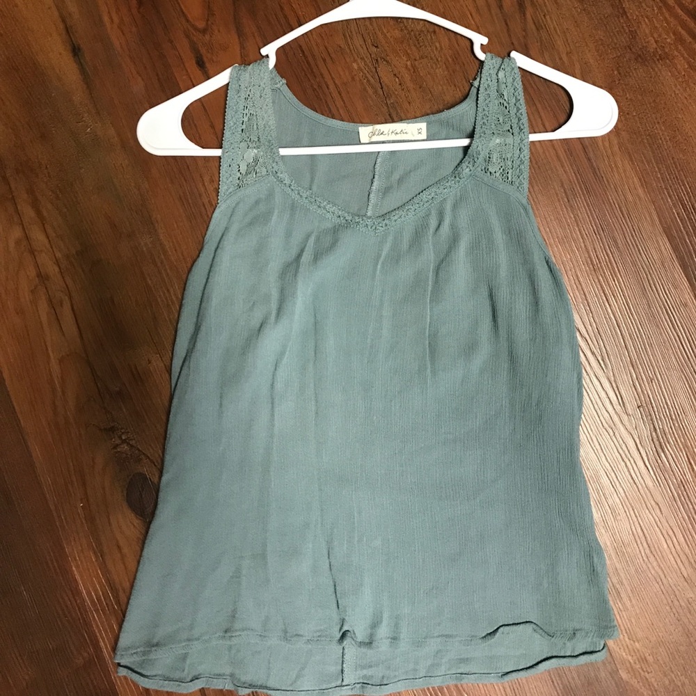 TEAL TANK TOP