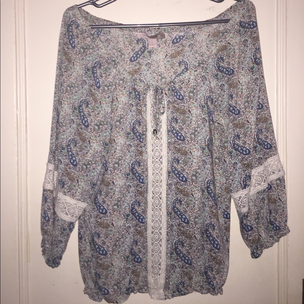 Paisley Printed blouse