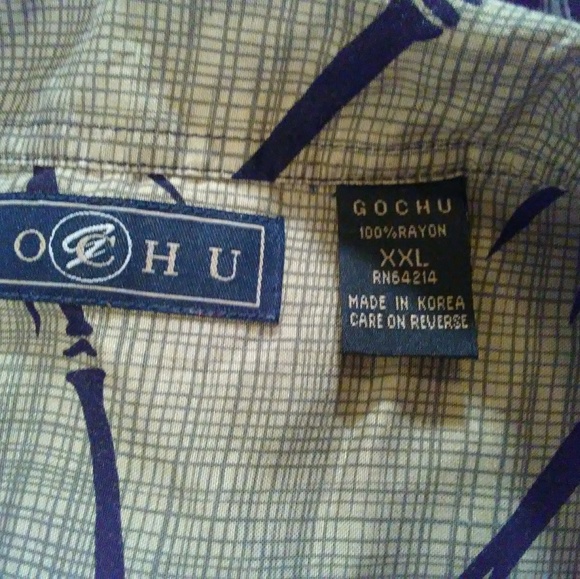 EUC Gochu Button Down Shirt - Picture 3 of 3