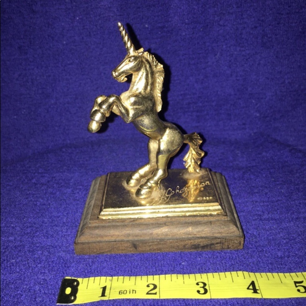 🔥FINAL SALE🔥 24K Layered & Pewter Unicorn - RARE