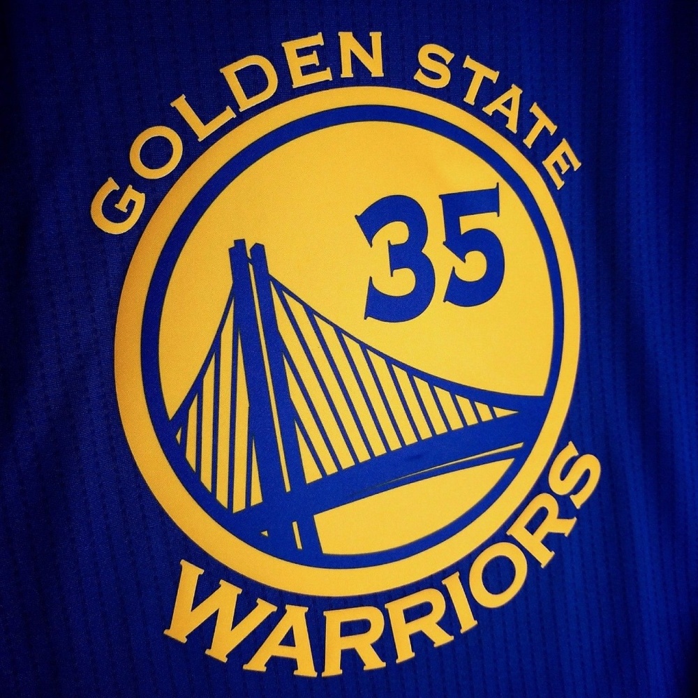 AUTHENTIC KEVIN DURANT WARRIORS SWINGMAN JERSEY - Picture 5 of 8