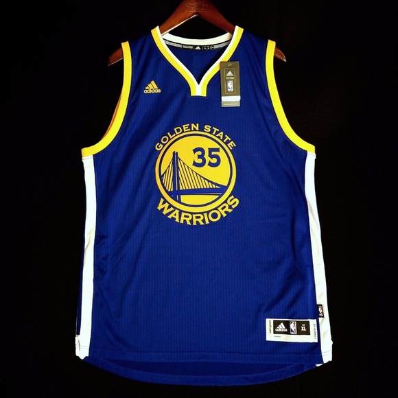AUTHENTIC KEVIN DURANT WARRIORS SWINGMAN JERSEY - Picture 3 of 8