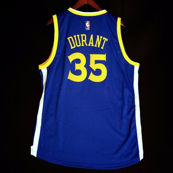 AUTHENTIC KEVIN DURANT WARRIORS SWINGMAN JERSEY - Picture 8 of 8