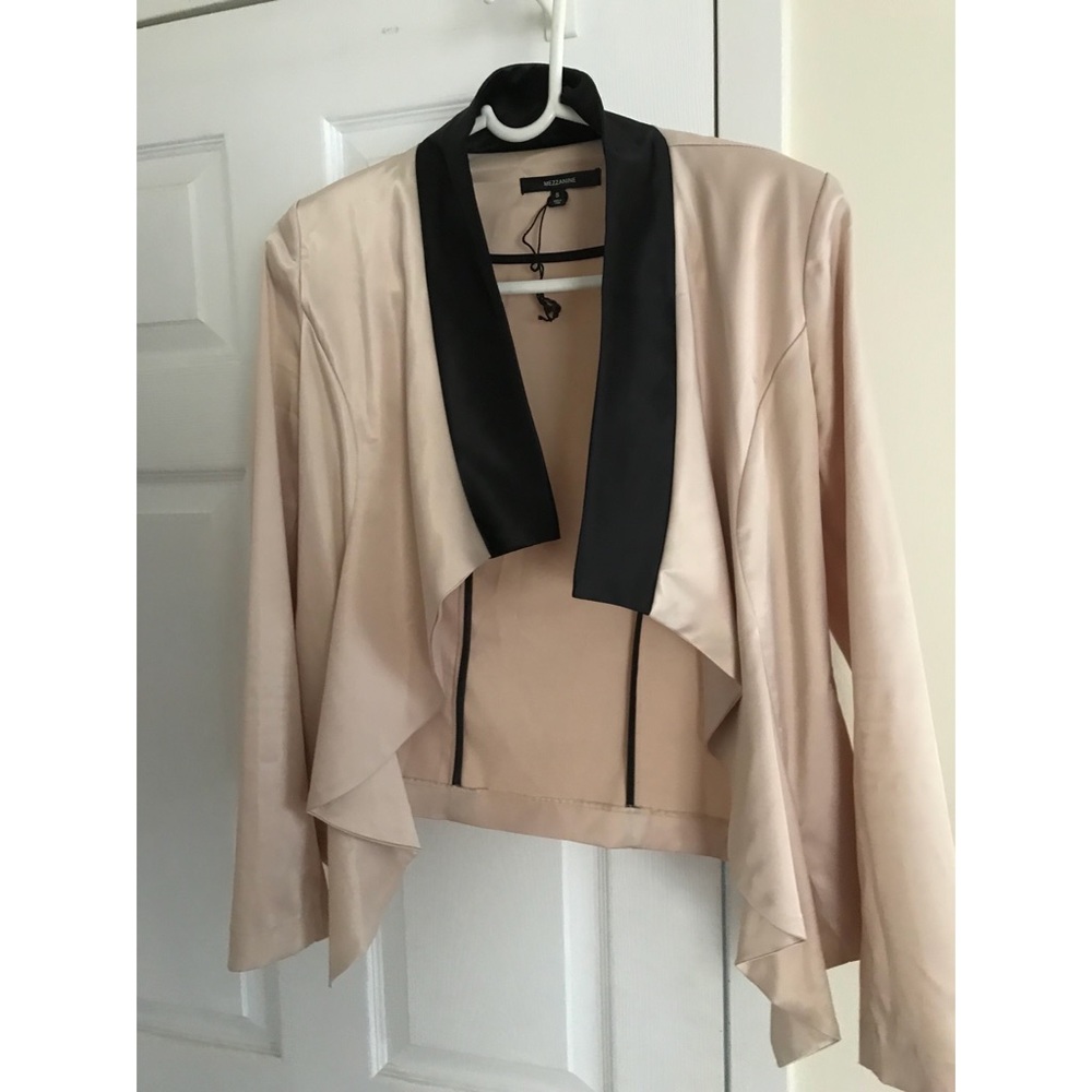 Tuxedo Blazer Champagne Color