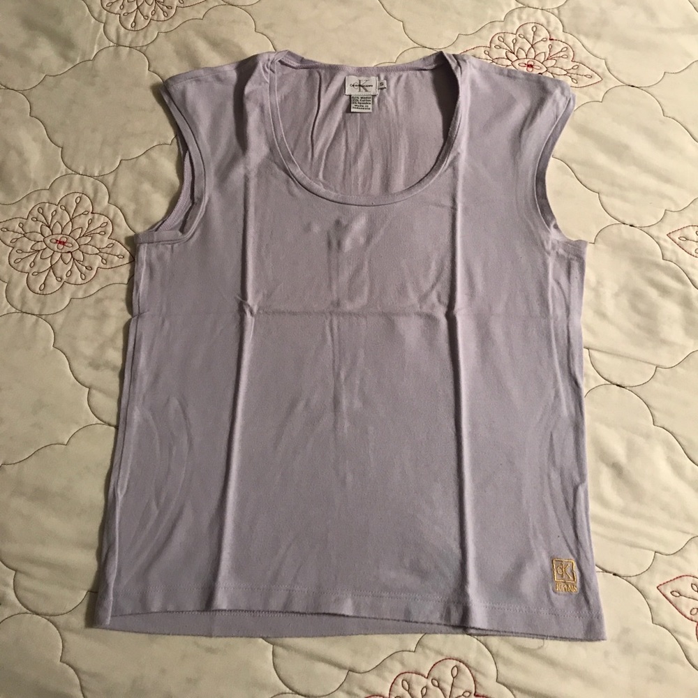 Calvin Klein lilac muscle tee