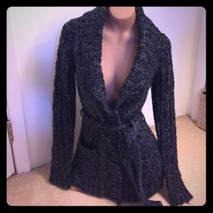 Warm & Cozy Grey Button Up Sweater/Cardigan