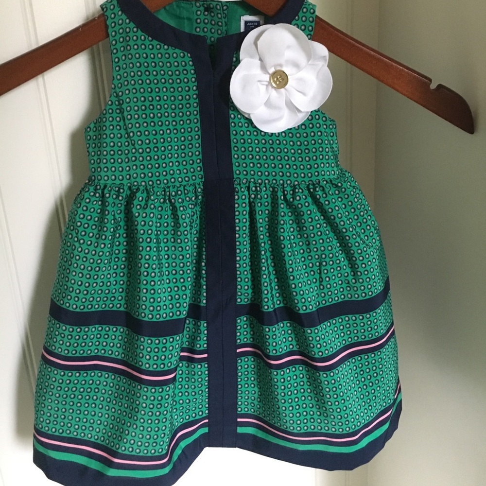 Janie and Jack Dress with Matching Diaper Cover