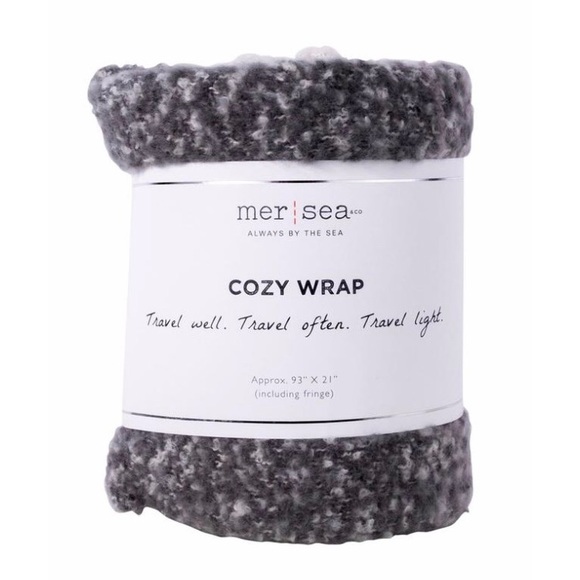 Mer-Sea & Co. Grey Cozy Scarf - Picture 2 of 2