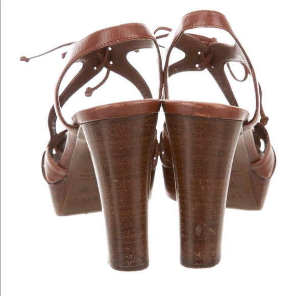 Céline Multi-strap Platform Sandals - Picture 4 of 5