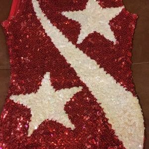 Sequin majorette uniform