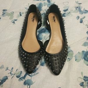 Women studded flats