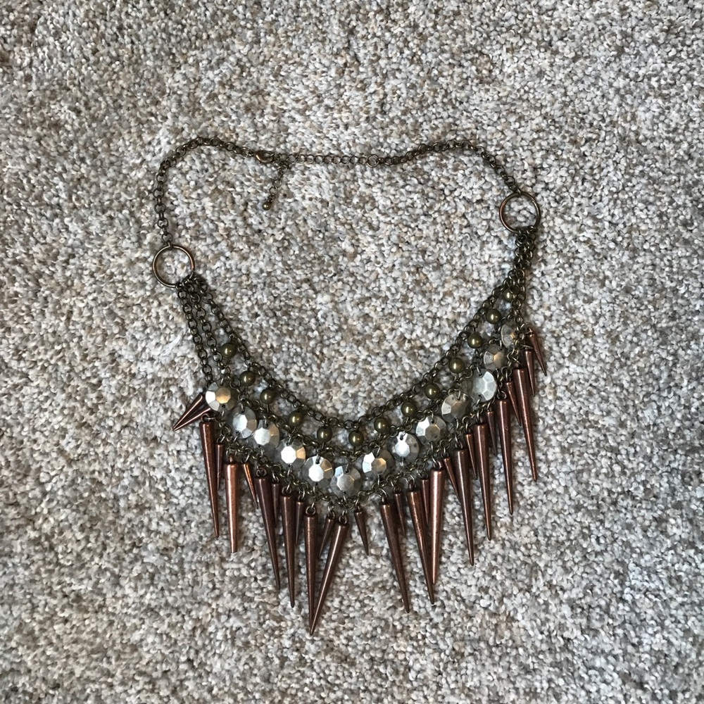 Mixed metal necklace