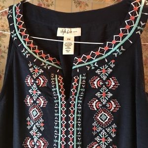 Sundress Style & Co Petite Medium