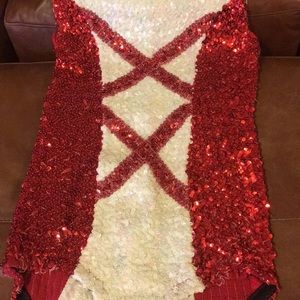 Sequin majorette uniform