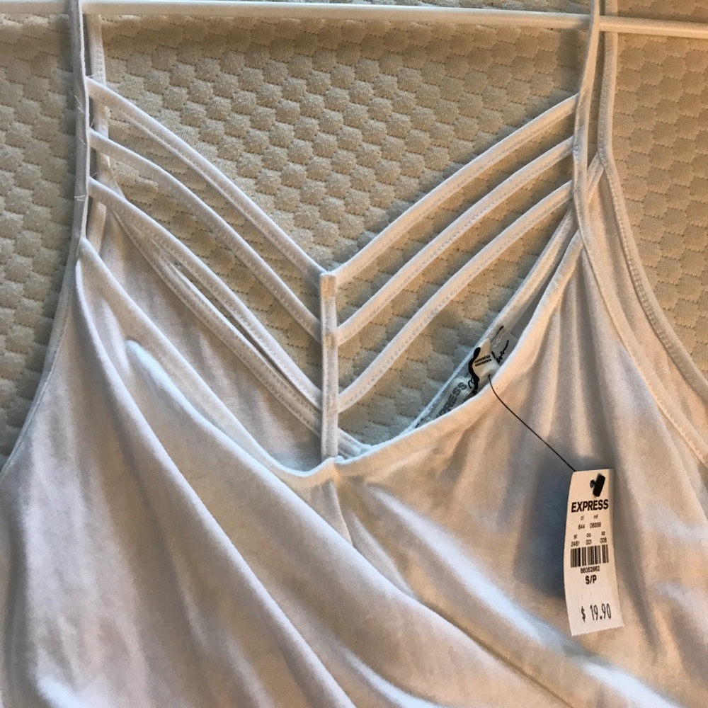 White tank top