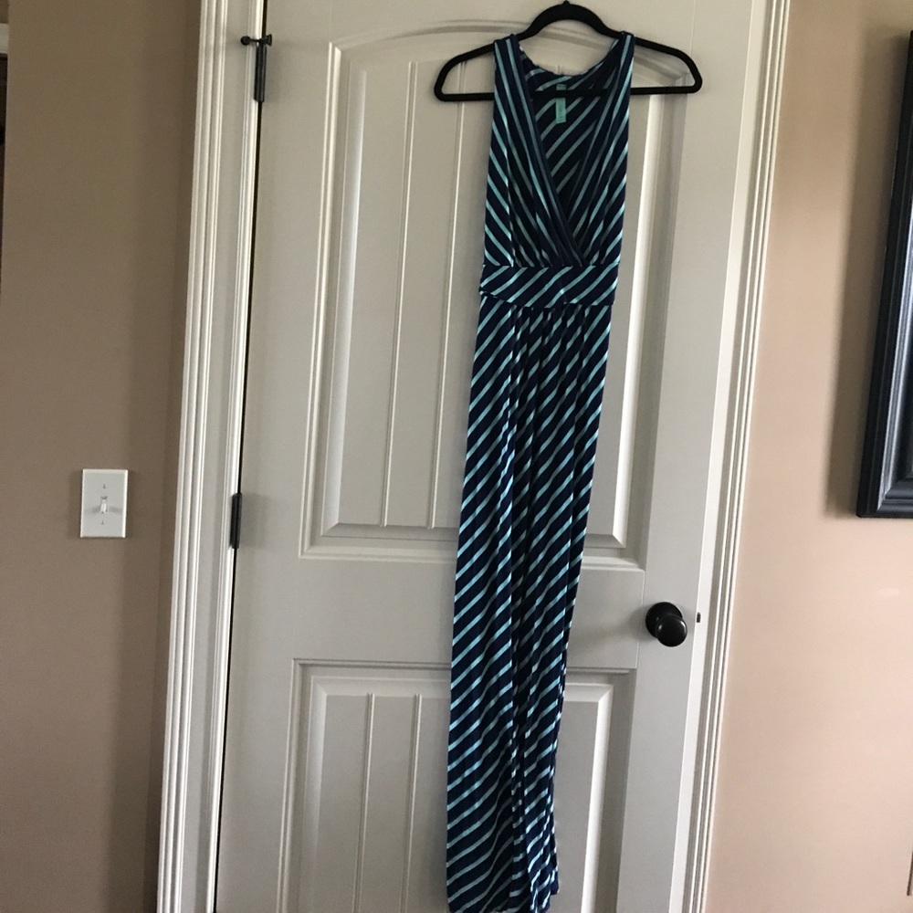 Striped Maxi Dress
