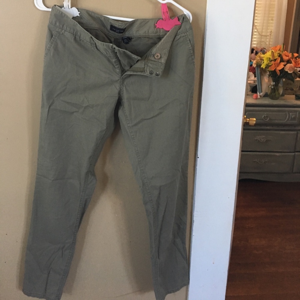 The Limited cropped chino pant