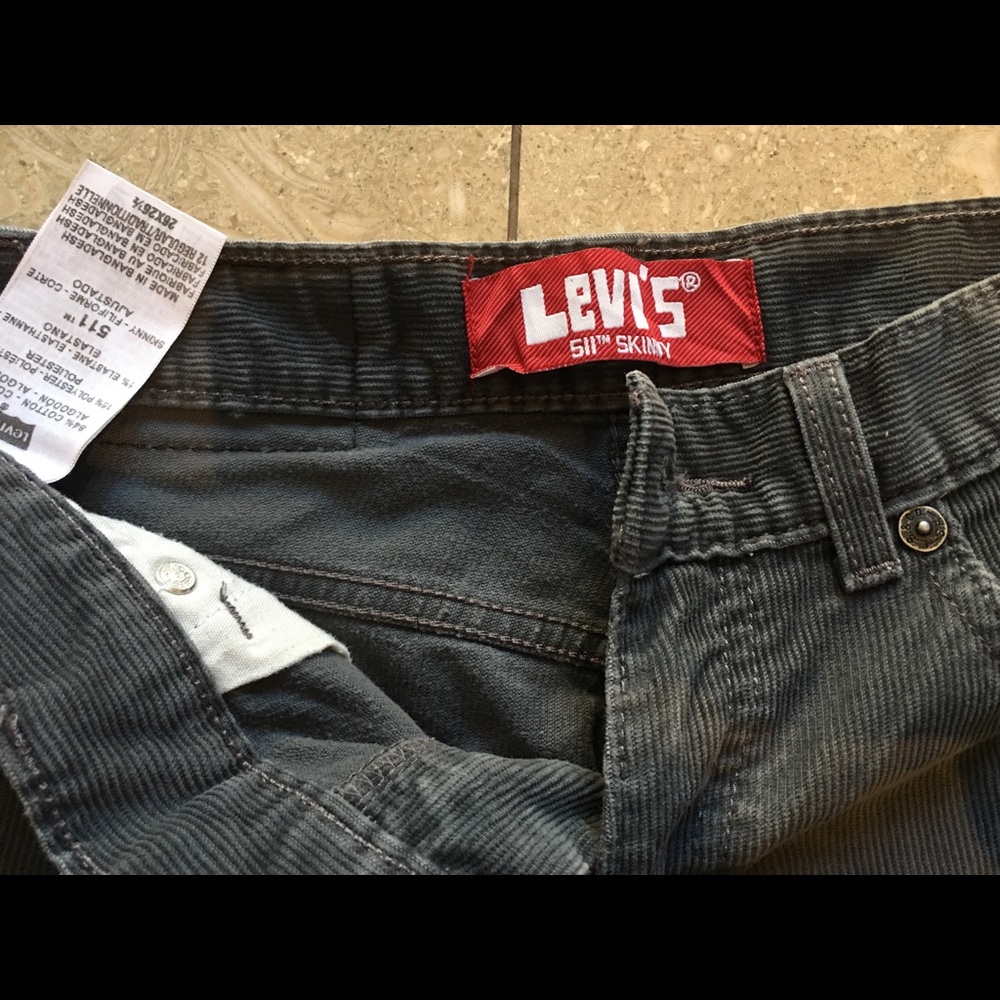 Levi’s Corduroy 511 Skinny’s Boys