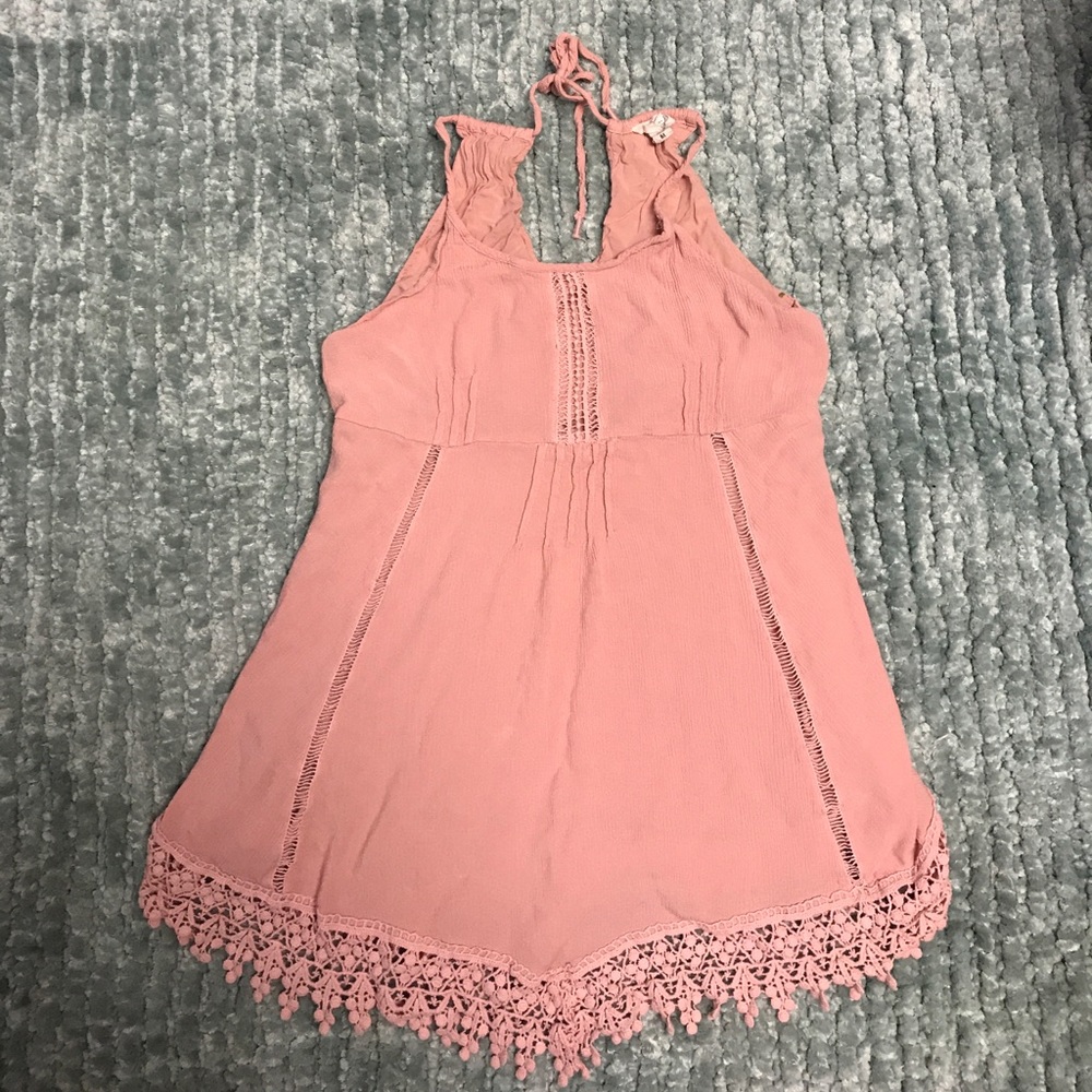 PACSUN PINK BEACH DRESS