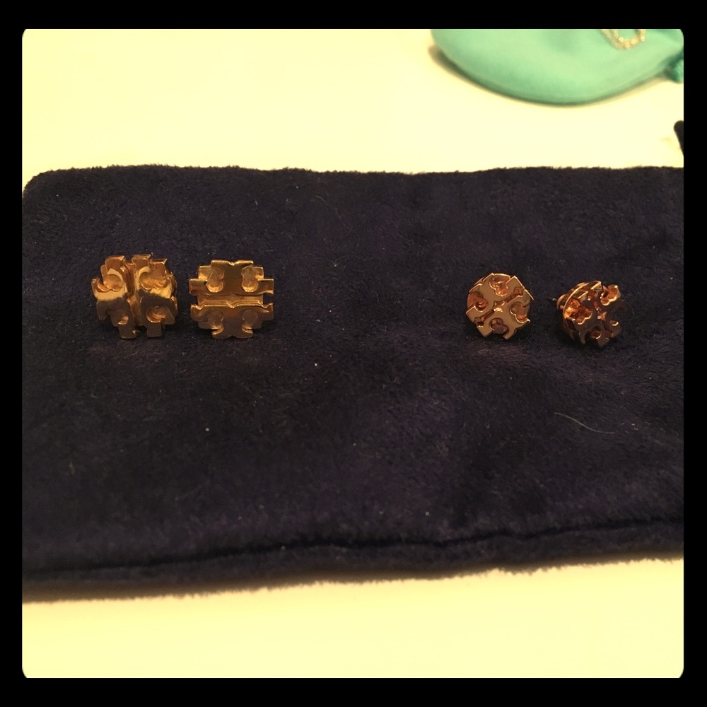 Tory Burch earrings (two for one)