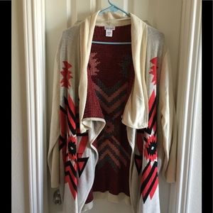 Wet Seal Open Front Cardigan