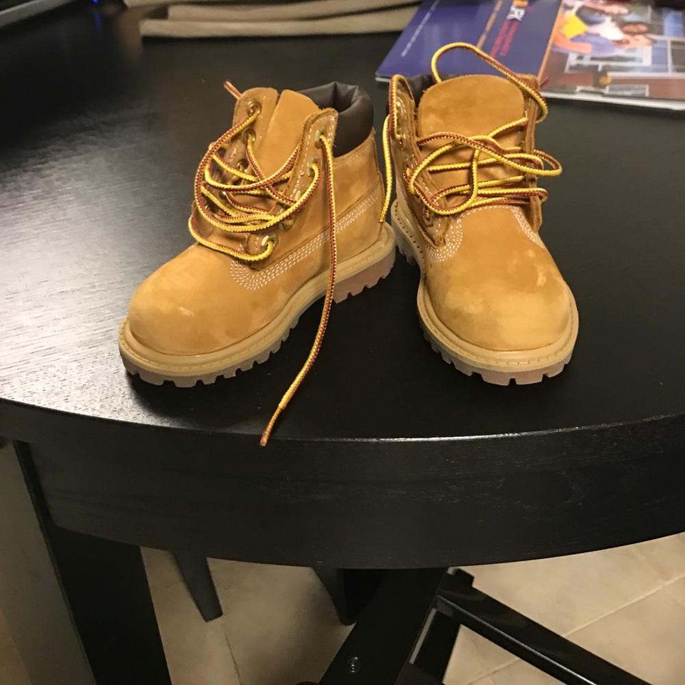 Timberland boots only wore it  once