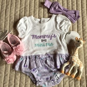 NWT Koala Baby set: skirted onesie & shoes