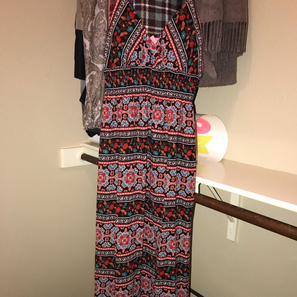 Patterned Maxi Dress
