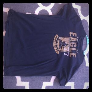 American eagle vintage fit tee Navy blue size L*