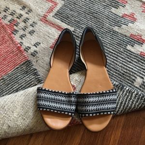 J. Crew Factory Sandals, Size 8.
