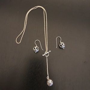 Silpada earring and necklace set