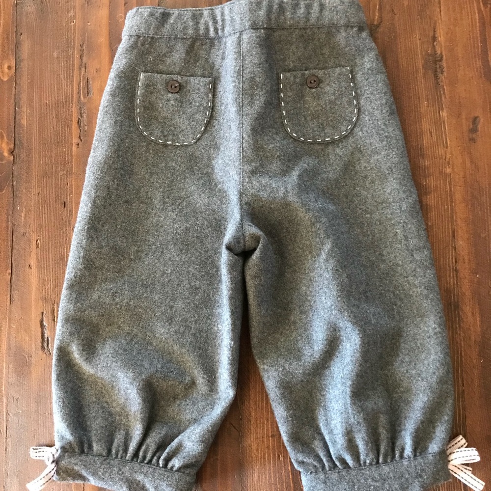 NWT Jacadi Paris grey wool pants Baby/Toddler Girl